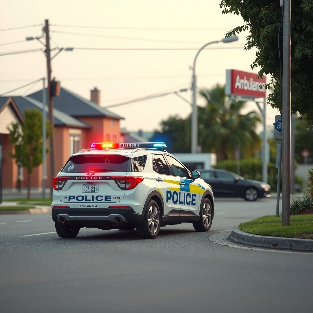 Photo placeholder of Dagsboro area emergency services building and first responder vehicles.